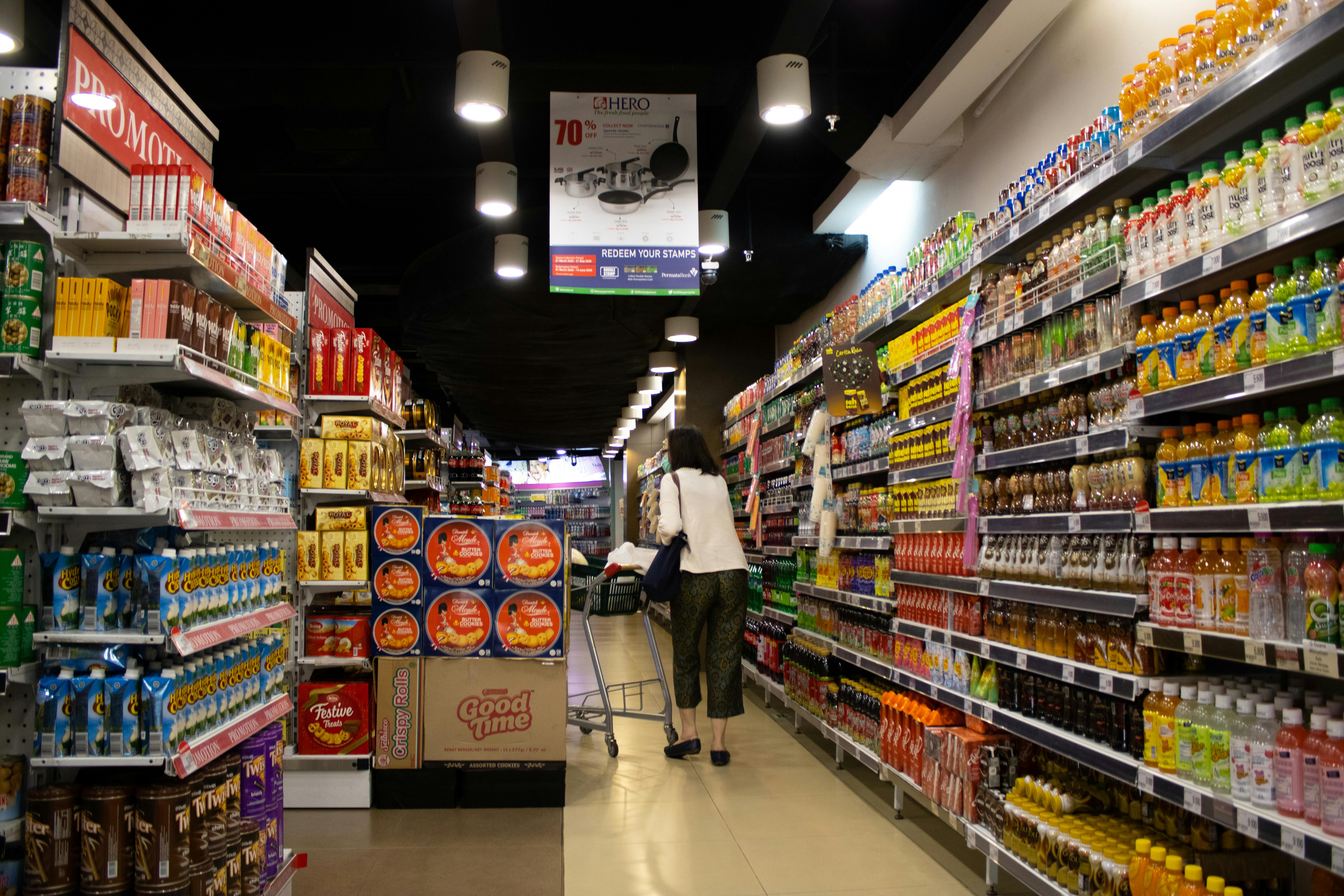6 erros comuns na hora de fazer compras no supermercado